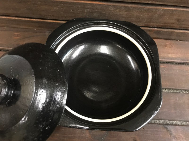 Hang out 四方縁 鍋 (9号) 黒