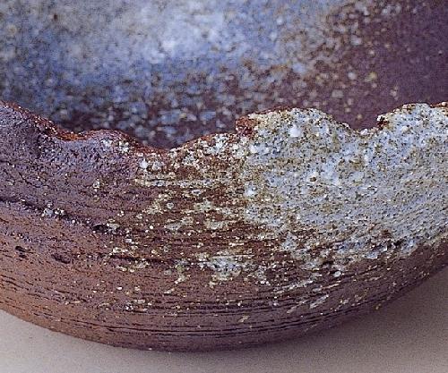 つくばい 窯変手ひねり