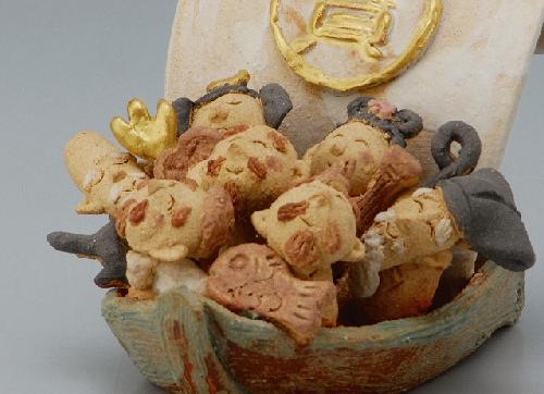 宝船(七福神) (順子作)