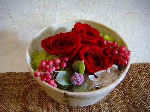 ベリーマルチ鉢(大)&アレンジ(姫)