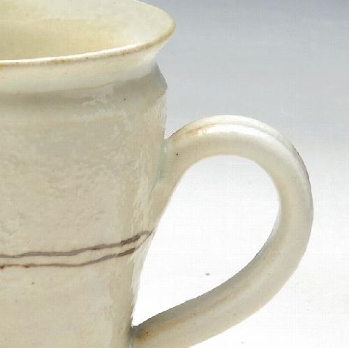 粉引ライン マグカップ