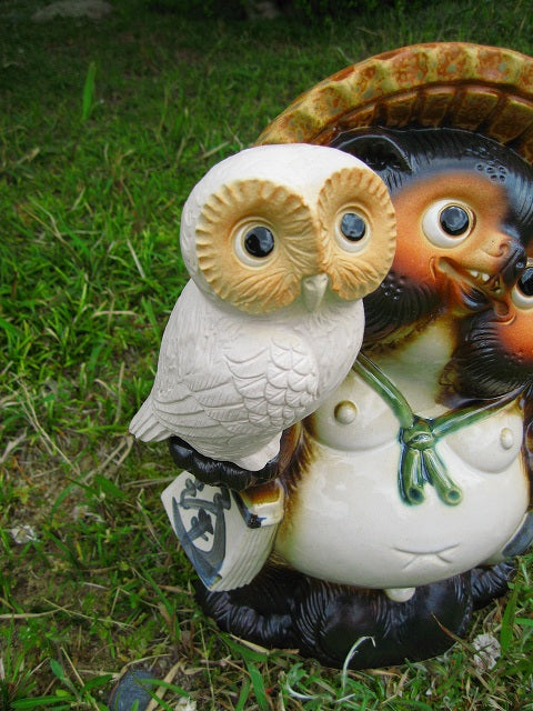 ふくろう持ち 福狸 10号