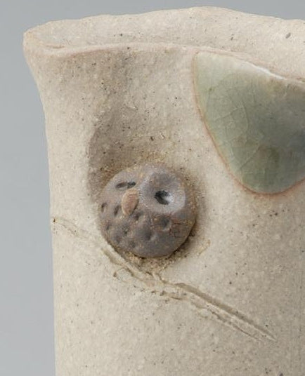 花入 ふくろう(筒)