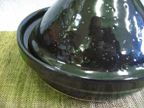 手造り タジン鍋 (黒)