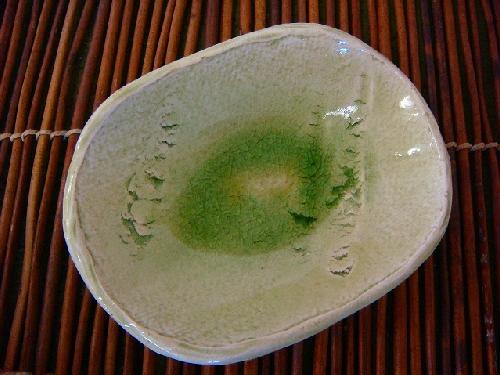 信楽焼 萌葱そぎ足付鉢 5客揃