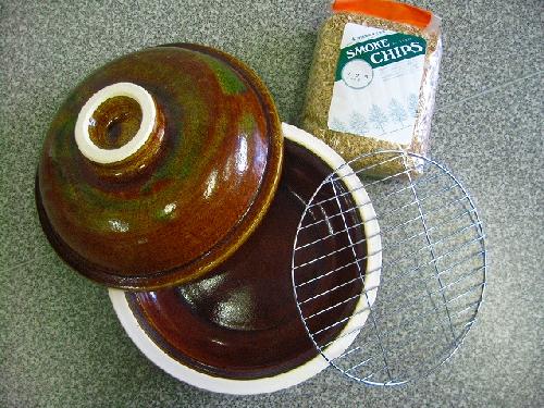 簡易燻製器(スモーくん)