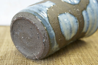 信楽焼 丸紋様カップ