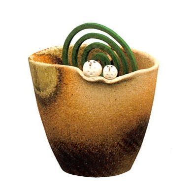 信楽焼 蚊遣り くつろぎふくろう