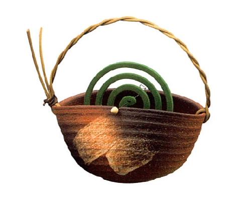 信楽焼 蚊遣り こげ刷毛