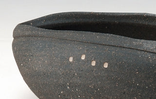 信楽焼 炭化つくばい