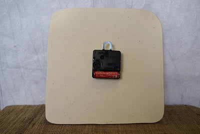 信楽焼 掛時計 黒ボタン