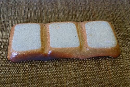 信楽焼 古信楽三種盛