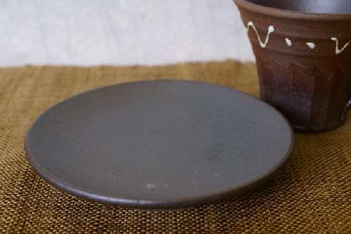 信楽焼 いっちんコーヒー碗皿