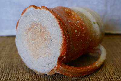 信楽焼 古信楽ビアカップ