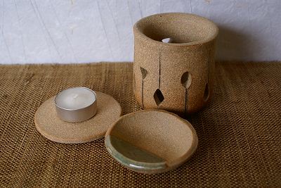 信楽焼 茶香炉 パレード