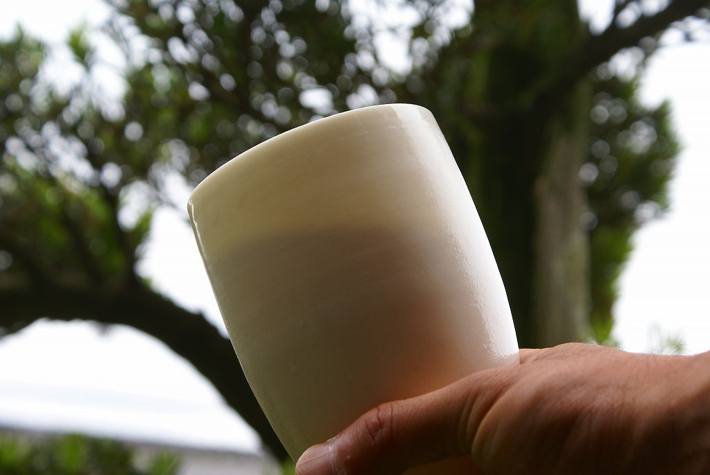 信楽透器 ぽってり ぐい呑