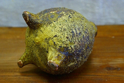 信楽焼 ミニ花入 足付恵比寿