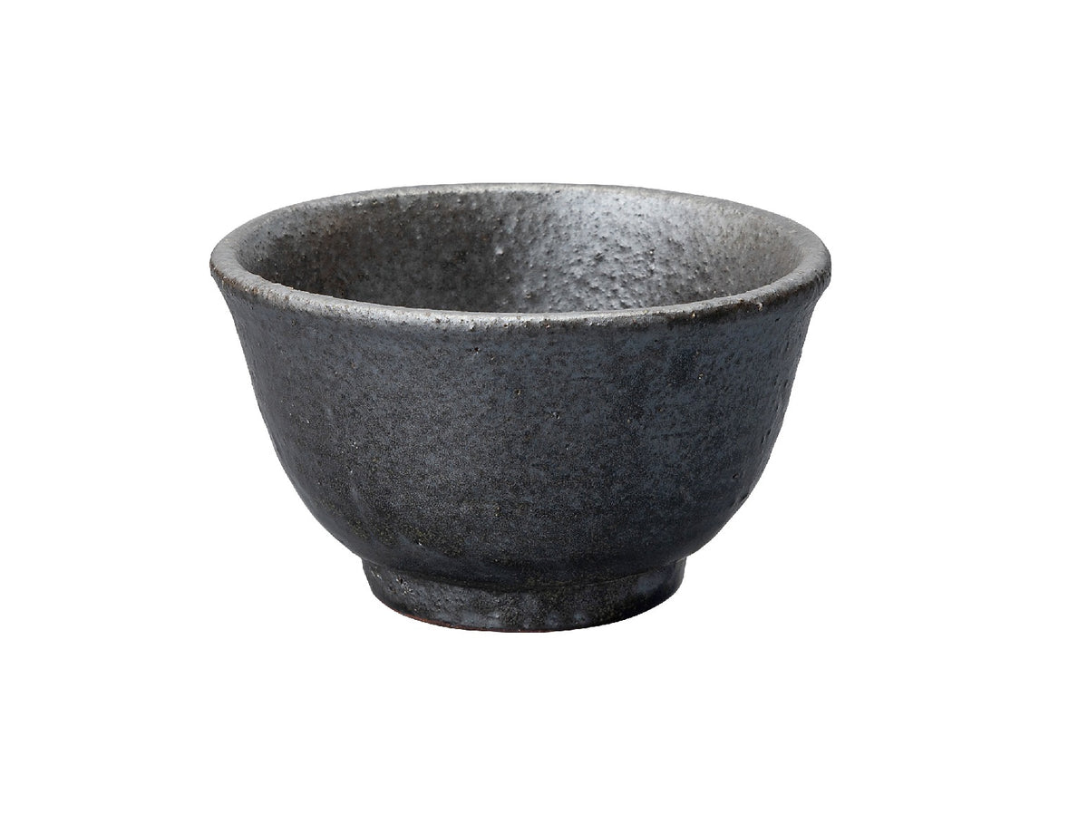 Shigaraki Chaki 湯呑 黒 Cha-3-2