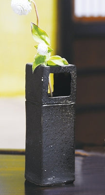 花入　つみき(信楽焼)